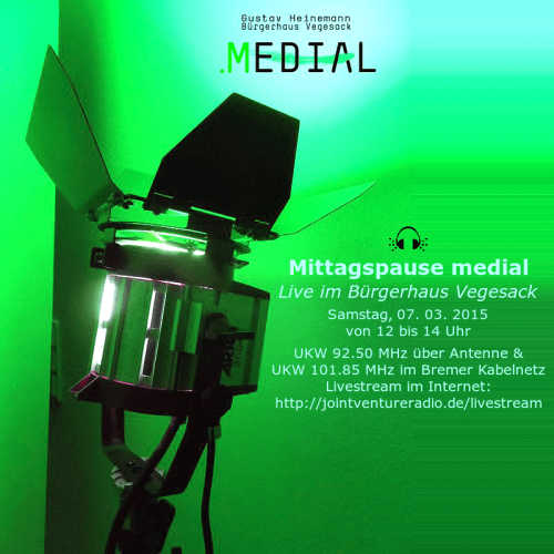 Mittagspause medial 07. 03. 2015