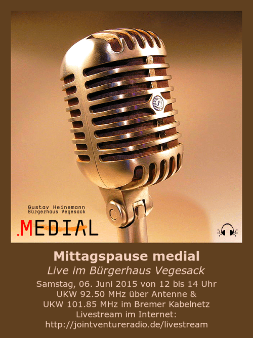 Mittagspause medial 06. 06. 2015