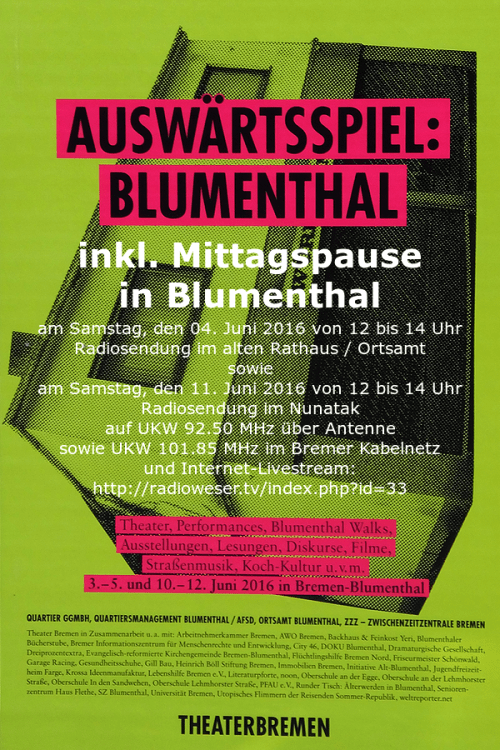 Mittagspause in Blumenthal